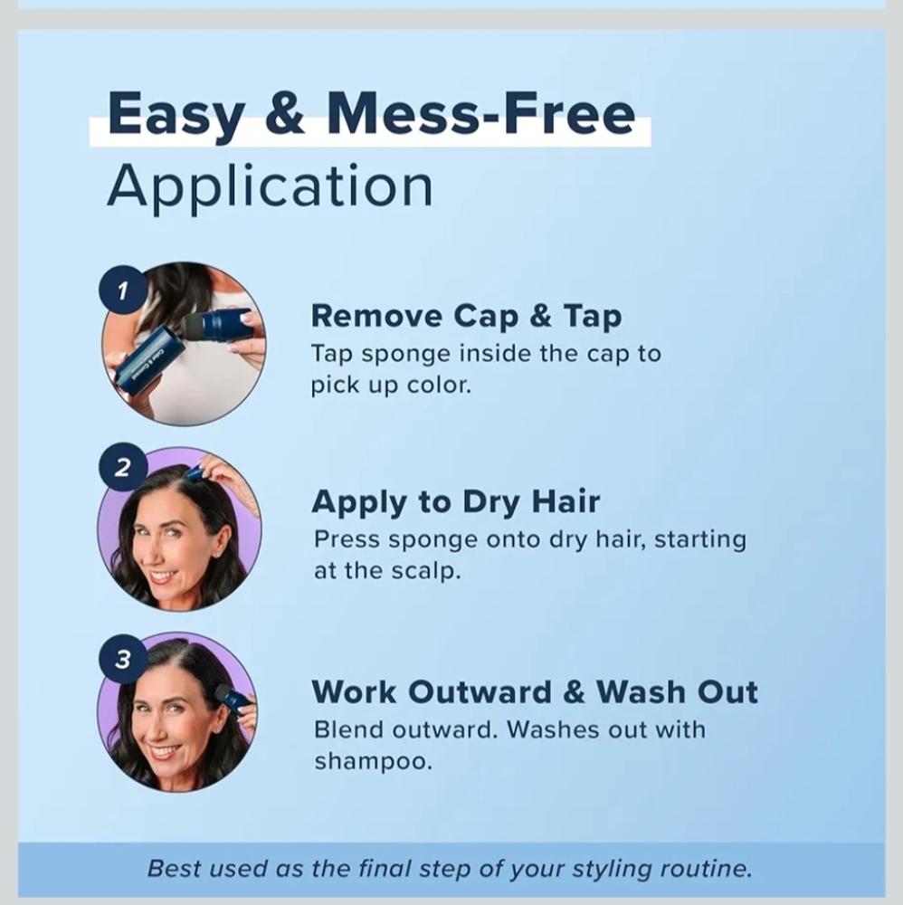 TRUHAIR Color Fibers Root Coverage & Density Booster | Quick-Apply Root Touch Up - Picture 5 of 9